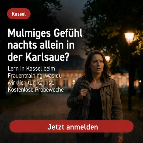 Kassel-Anzeigenvariante C: Karlsaue, alternatives Design